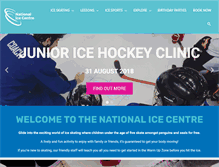 Tablet Screenshot of national-ice-centre.com